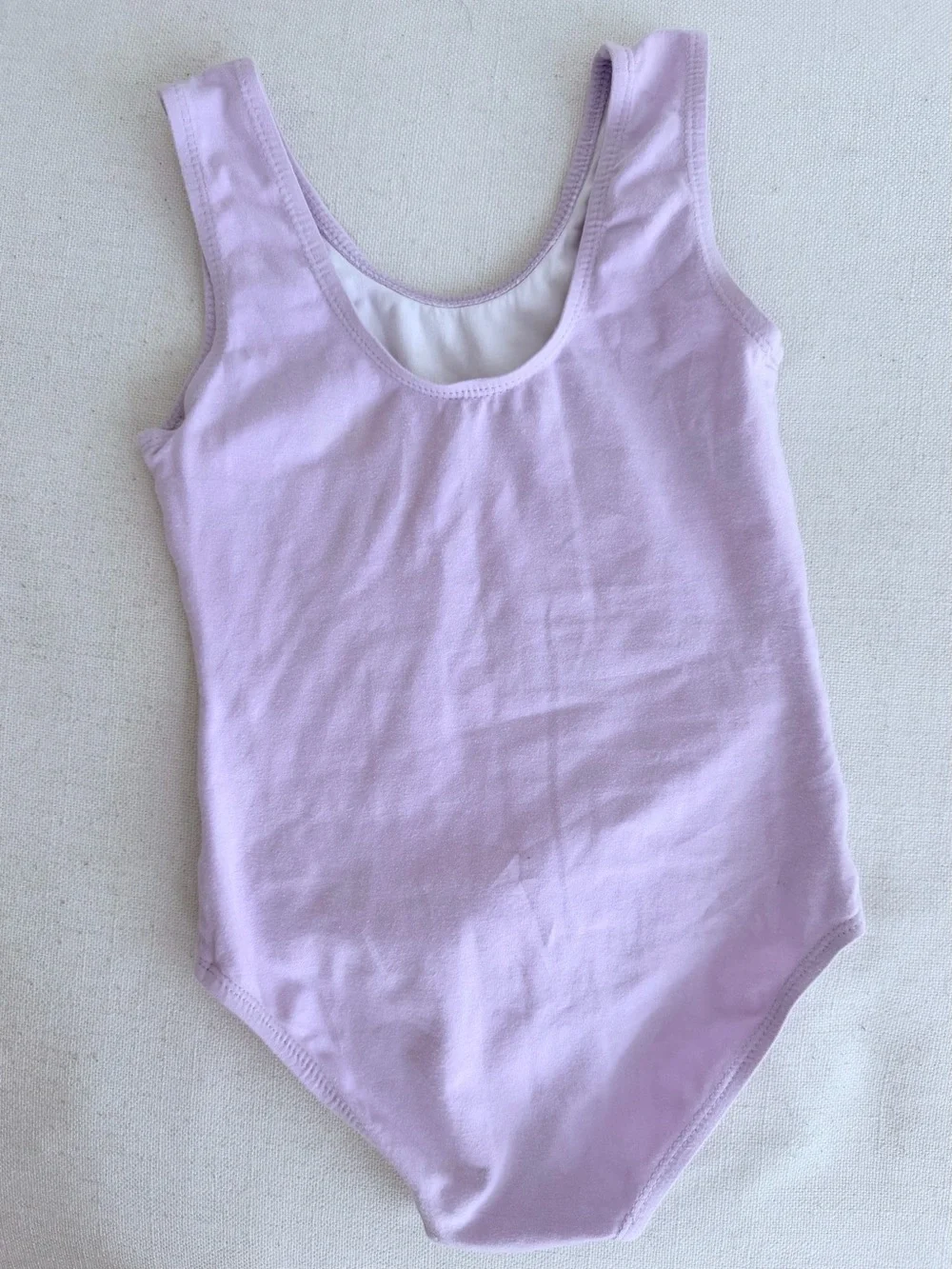 Lilac Girls' Tank Leotard